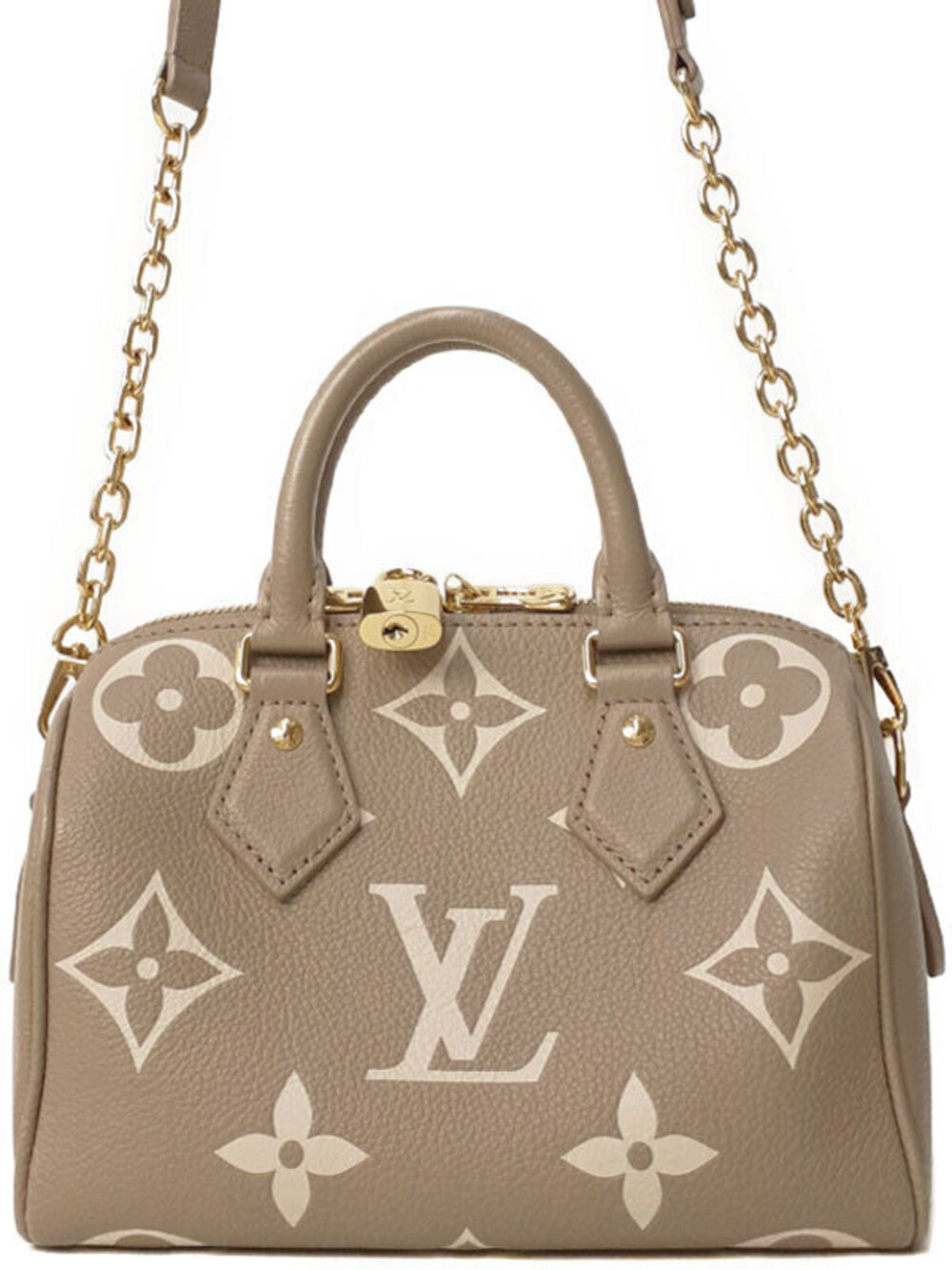 Louis Vuitton Bicolor Monogram Empreinte Speedy Bandouliere Bag